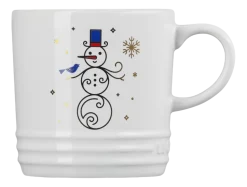 Mok Le Creuset Wit Sneeuwman 350ml
