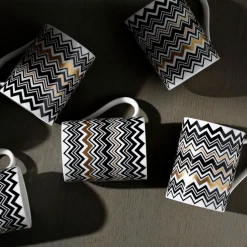 Mok Missoni Luxury Gift Box Zig Zag Gold 370 ml