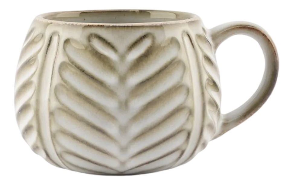 Mok Salt & Pepper Arto Leaf Brown / White / Beige 400 ml