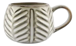 Salt & Pepper Mok Arto Leaf Brown / White / Beige 200 ml Discount