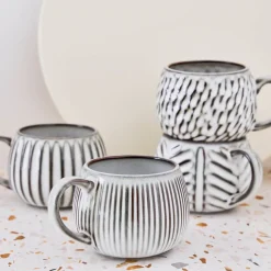 Mok Salt & Pepper Arto Scaled Brown / White / Beige 400 ml