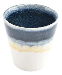 Mok Salt & Pepper Flow Blauw 100 ml (Set van 4)