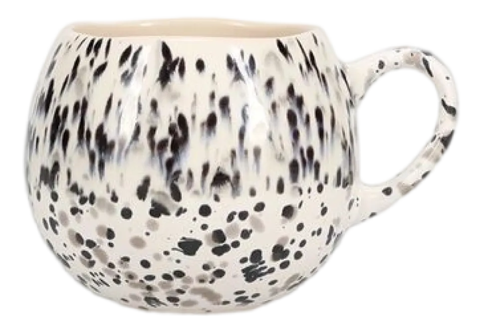 Mok Salt & Pepper Muggies Black / White 460 ml