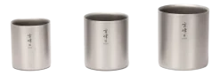Mok Snow Peak Titanium Double Wall Stacking 450ml