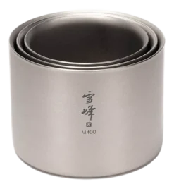 Mok Snow Peak Titanium Double Wall Stacking M300