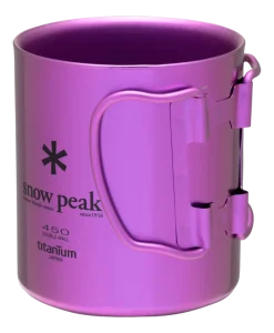 Mok Snow Peak Titanium Double Wall Purple 450ml