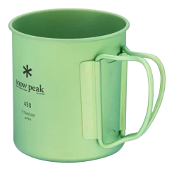 Mok Snow Peak Titanium Single Wall Green 450ml