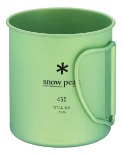 Mok Snow Peak Titanium Single Wall Green 450ml