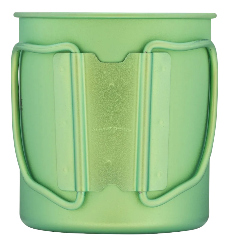 Mok Snow Peak Titanium Single Wall Green 450ml
