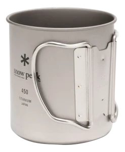Mok Snow Peak Titanium Single Wall Silver 450ml