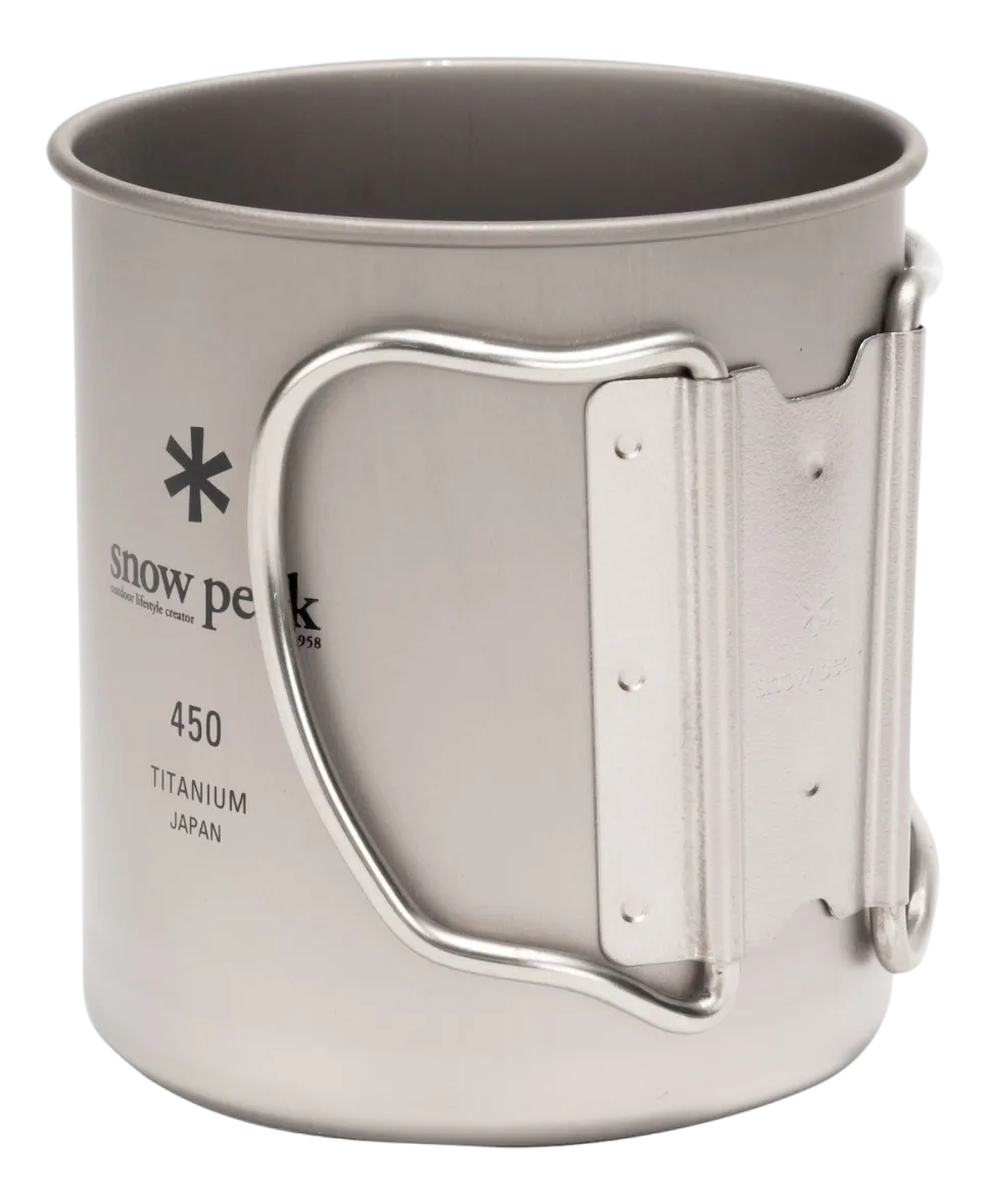 Mok Snow Peak Titanium Single Wall Silver 450ml