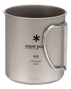 Mok Snow Peak Titanium Single Wall Silver 450ml