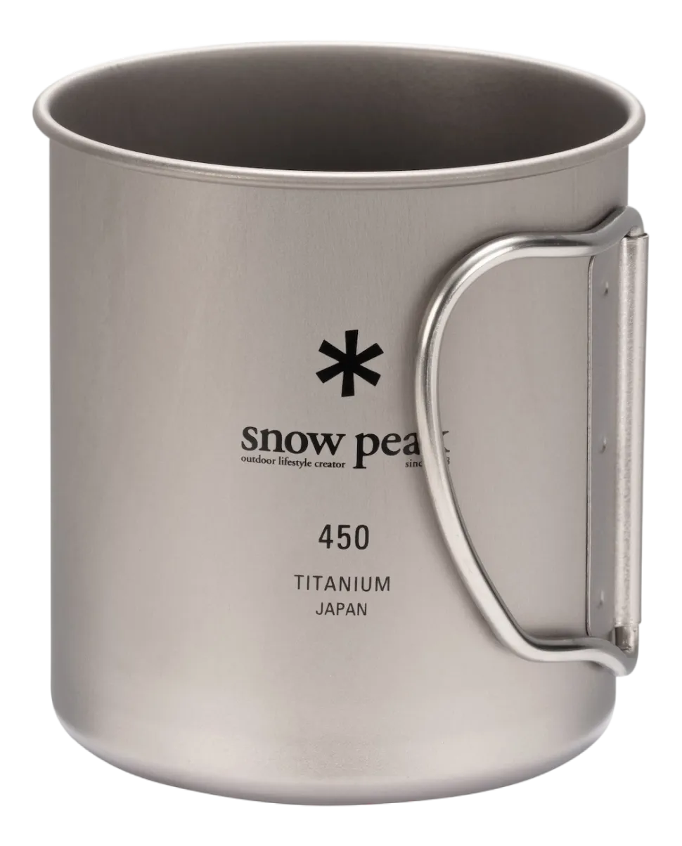 Mok Snow Peak Titanium Single Wall Silver 450ml