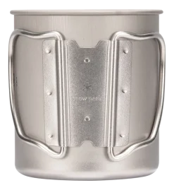 Mok Snow Peak Titanium Single Wall Silver 450ml