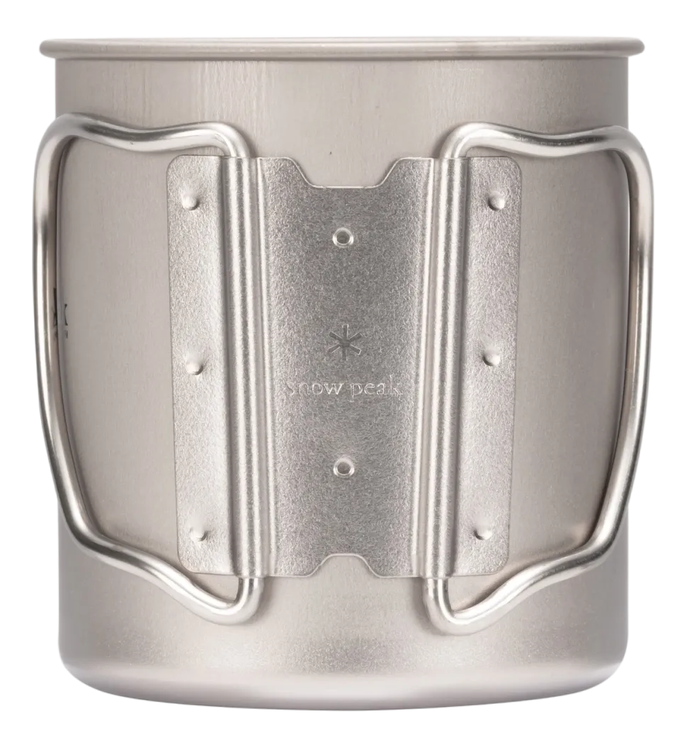 Mok Snow Peak Titanium Single Wall Silver 450ml