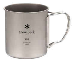 Mok Snow Peak Titanium Single Wall Silver 450ml