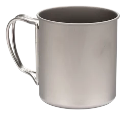 Mok Snow Peak Titanium Single Wall Silver 450ml
