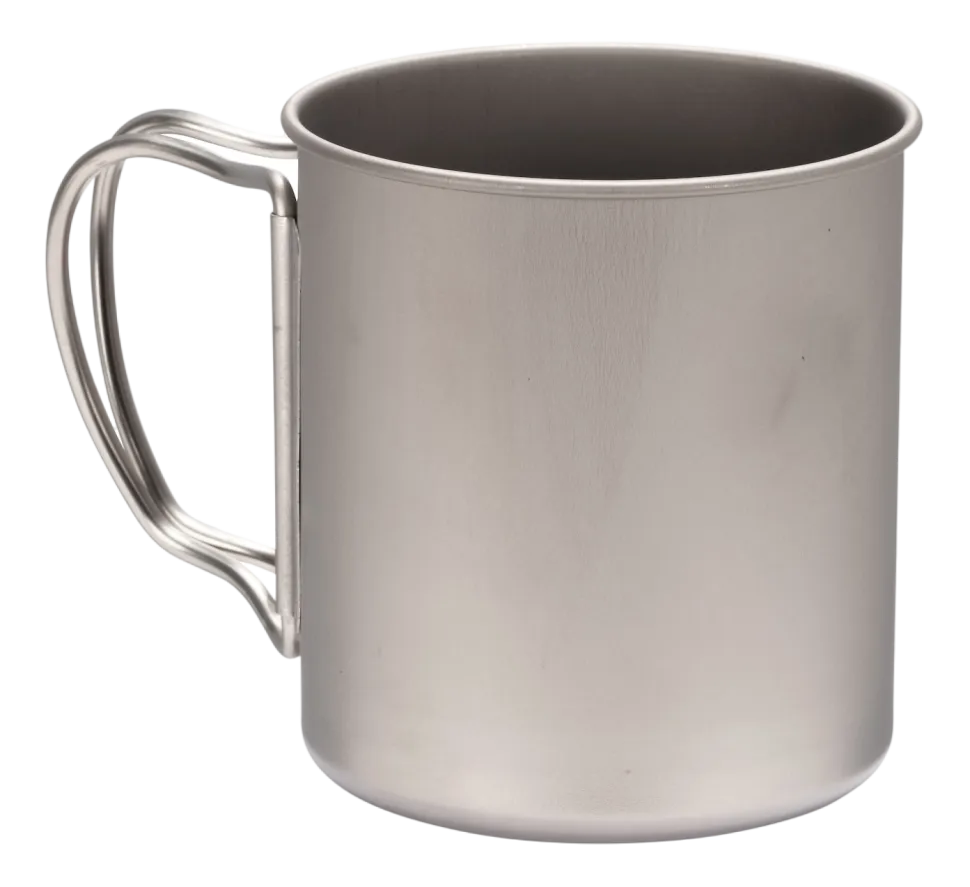 Mok Snow Peak Titanium Single Wall Silver 450ml