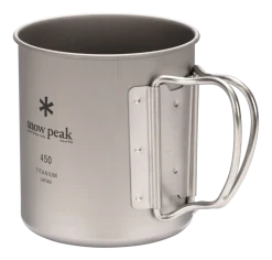 Mok Snow Peak Titanium Single Wall Silver 450ml
