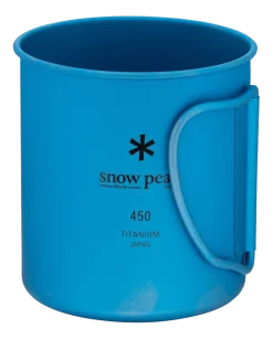 Snow Peak Mok Titanium Single Wall Blue 450ml New