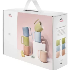 Staub Mok Ceramique Macaron Gietijzer 350 ml (Set van 6) Online