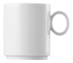 Thomas Mok Loft With Handle Large Stackable White 380 ml Online