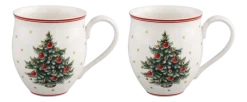 Villeroy & Boch Mok Toy's Delight Kerstboom (Set van 2) New