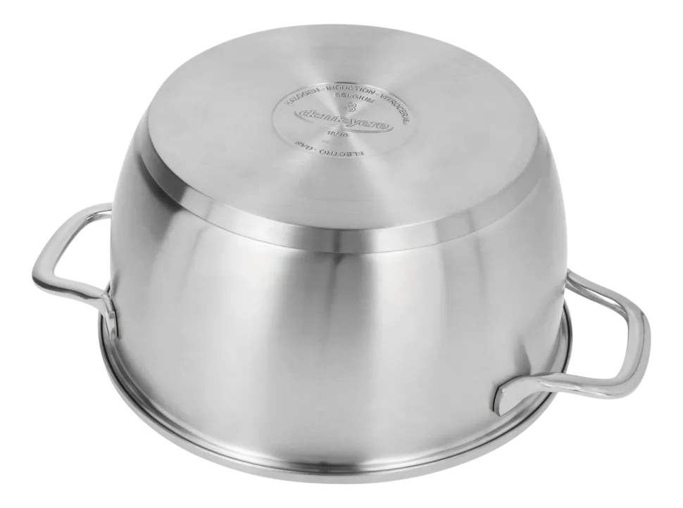 Mosselpan Demeyere Specialties 3 Hoog Met Deksel 20 cm