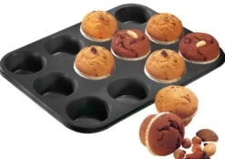 Zenker Muffinvorm Black 12 Cups Hot