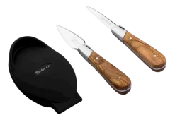 Oestermes Laguiole Style de Vie Luxury Line Olijfhout (3-Delig)