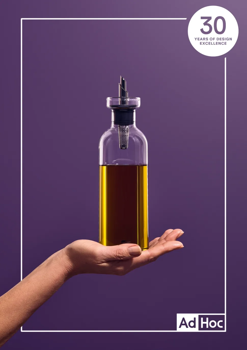 Olie- / Azijnfles AdHoc AromaPour 300 ml