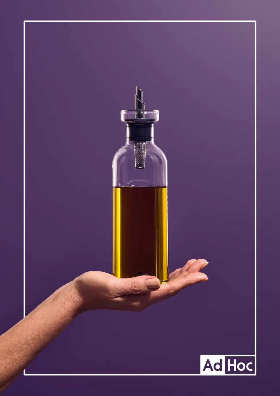 Olie- / Azijnfles AdHoc AromaPour 300 ml
