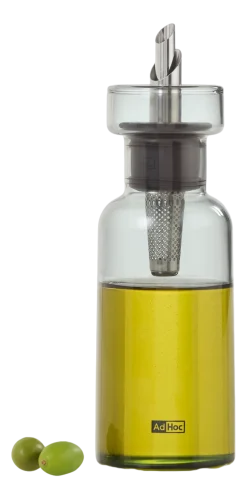 Olie- / Azijnfles AdHoc AromaPour Grey 120 ml