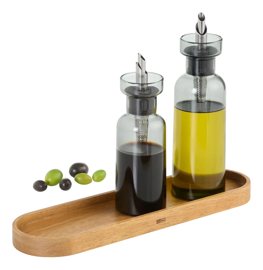 AdHoc Olie- / Azijnfles AromaPour Grey 300 ml New