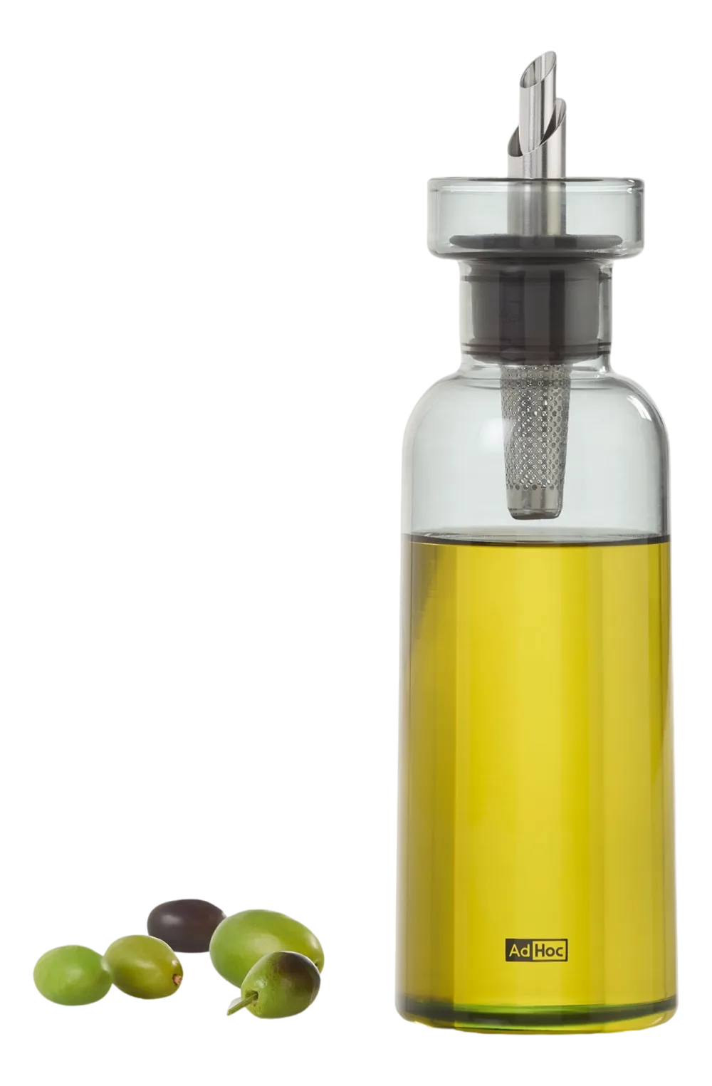 AdHoc Olie- / Azijnfles AromaPour Grey 300 ml New