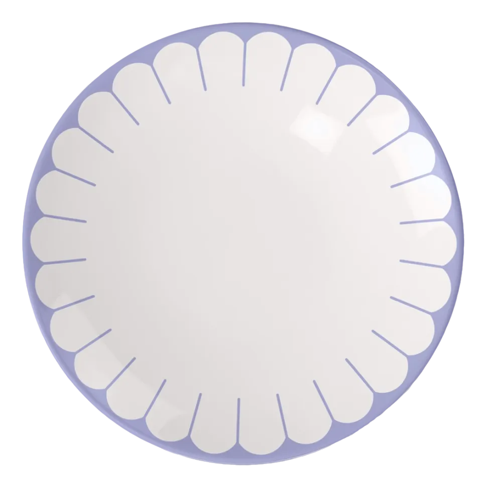 Onbijt-/ Dessertbord Villeroy & Boch Fleur Bleu Ø21cm (6 delig)