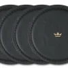 Dutchdeluxes Onderzetter Coasters Black (4-Delig) New