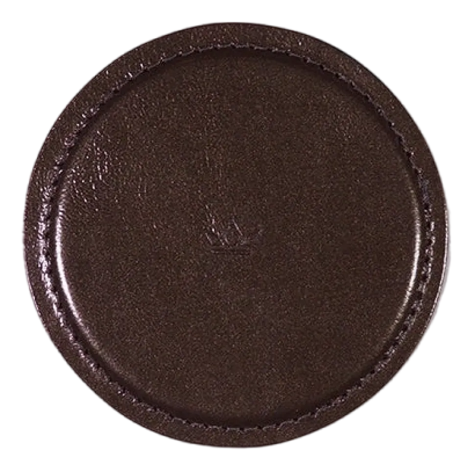 Onderzetter Dutchdeluxes Leather Metaal Brons (Set van 4)