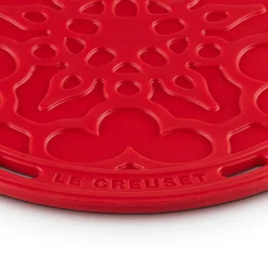 Onderzetter Le Creuset Silicone French Trivet Kersenrood 20 cm