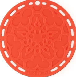 Le Creuset Onderzetter Silicone French Trivet Oranjerood 20 cm Best