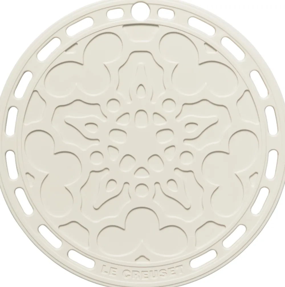 Le Creuset Onderzetter Silicone French Trivet Meringue 20 cm Discount