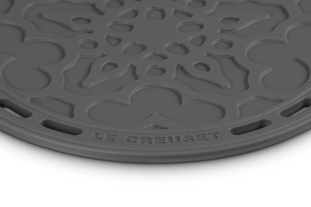 Le Creuset Onderzetter Silicone French Trivet Flint 20 cm