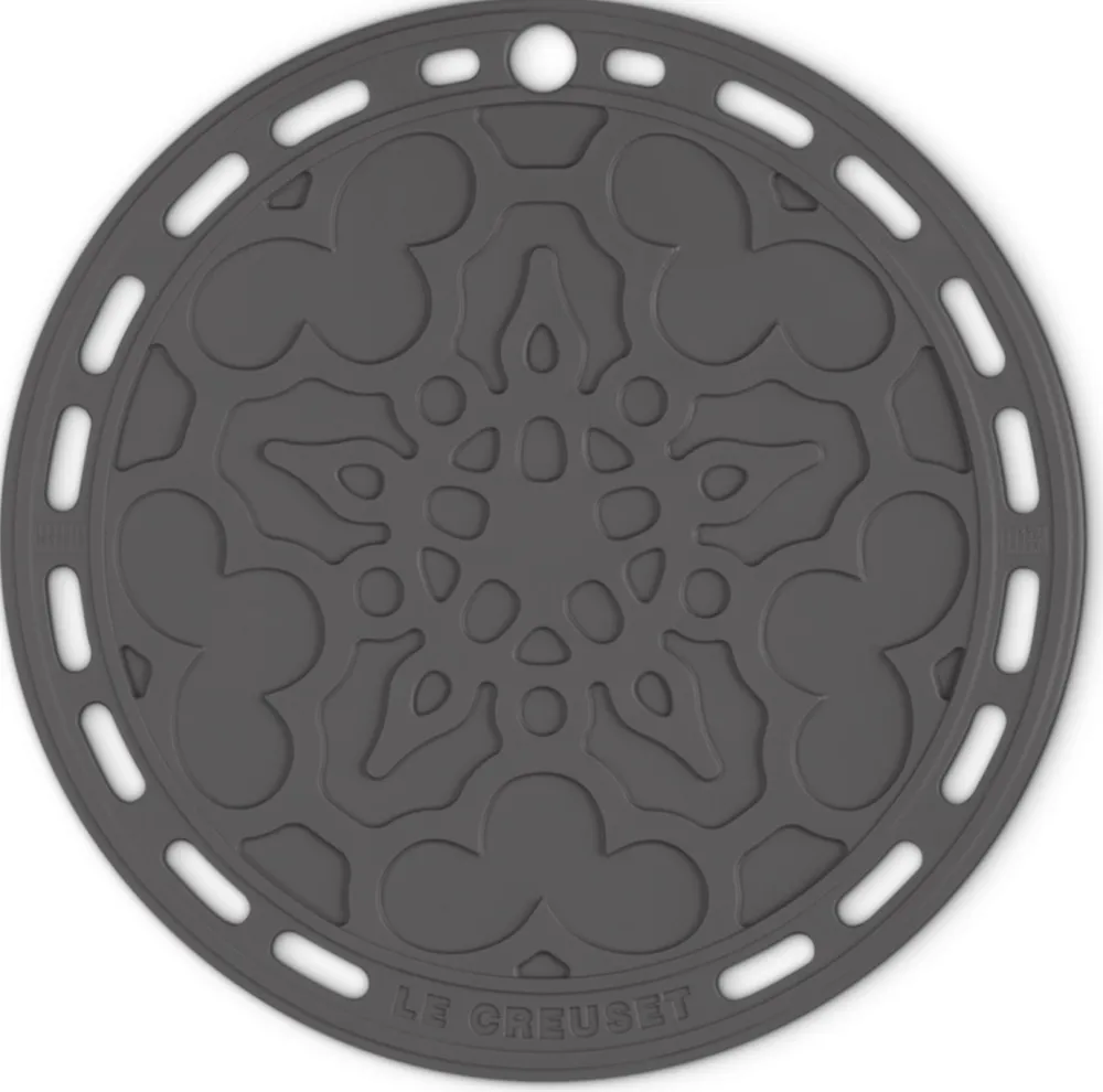Le Creuset Onderzetter Silicone French Trivet Flint 20 cm
