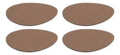 Onderzetter Leonardo Gocce Bruin (Set van 4)