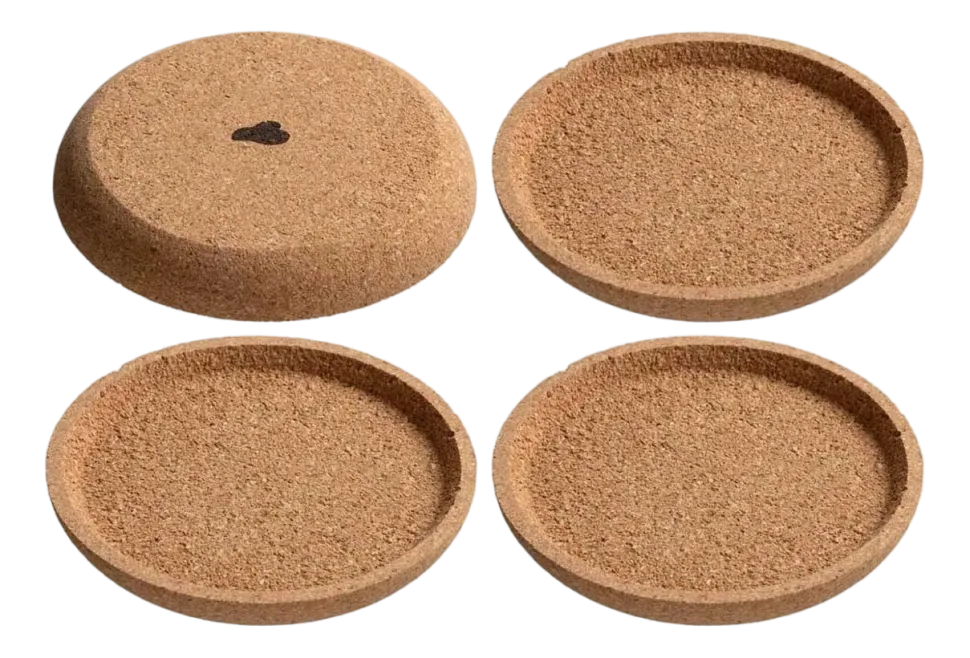 Onderzetter Leonardo Gocce 9 cm (Set van 4)