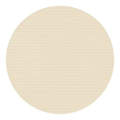 Onderzetter Lind DNA Glass Mat Circle Corduroy Nupo Vanilla (Set van 4)