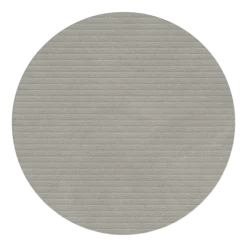 Onderzetter Lind DNA Glass Mat Circle Corduroy Nupo Light Grey (Set van 4)