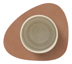 Onderzetter Lind DNA Glass Mat Curve Nupo Old Rose (Set van 4)