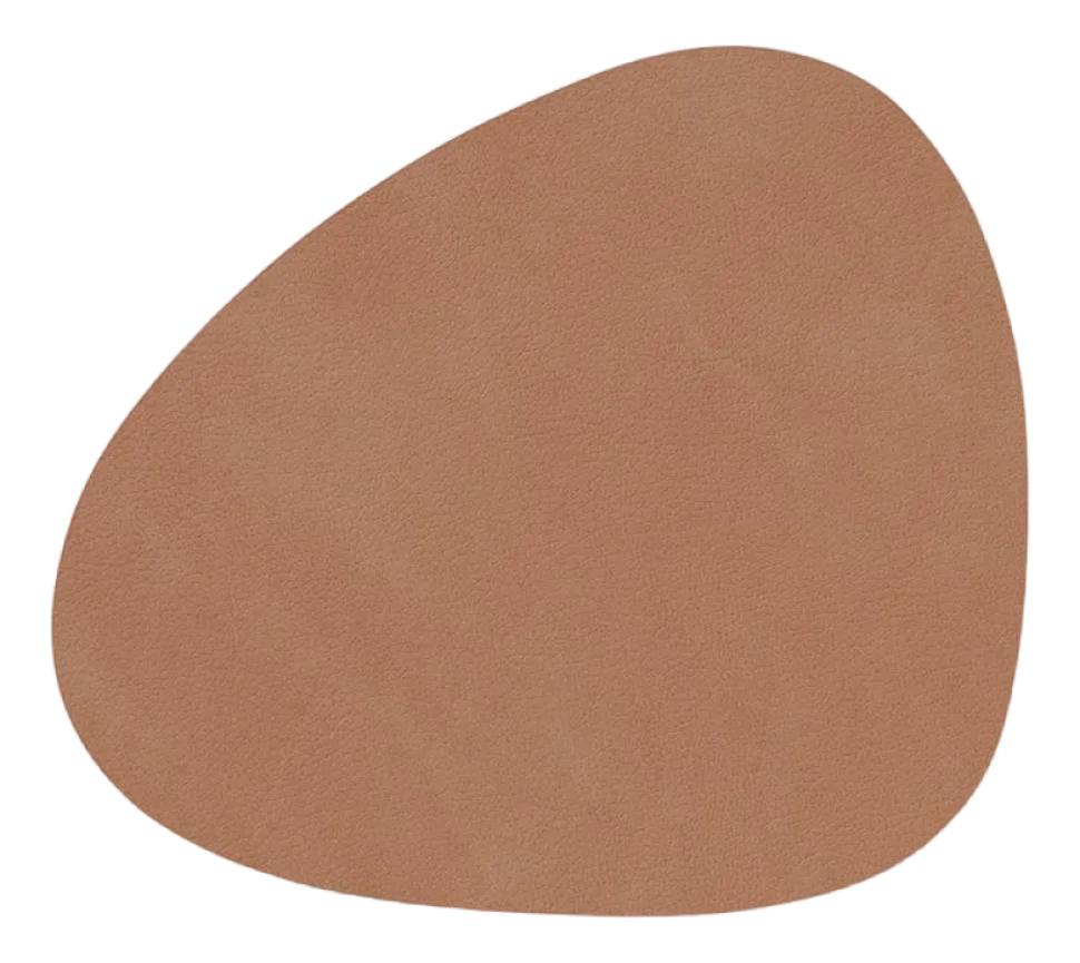 Onderzetter Lind DNA Glass Mat Curve Nupo Old Rose (Set van 4)