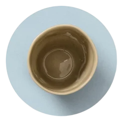 Onderzetter Lind DNA Glass Mat Circle Nupo Soft Sky (Set van 4)